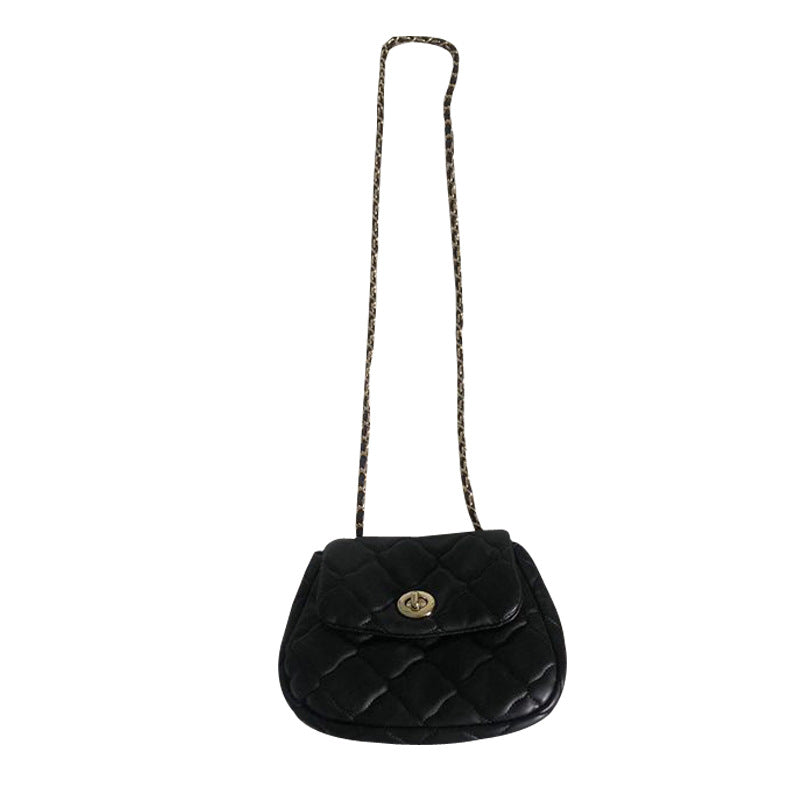 Wholesale Messenger Diamond Cloud Bag Chain PU Small Square Bag